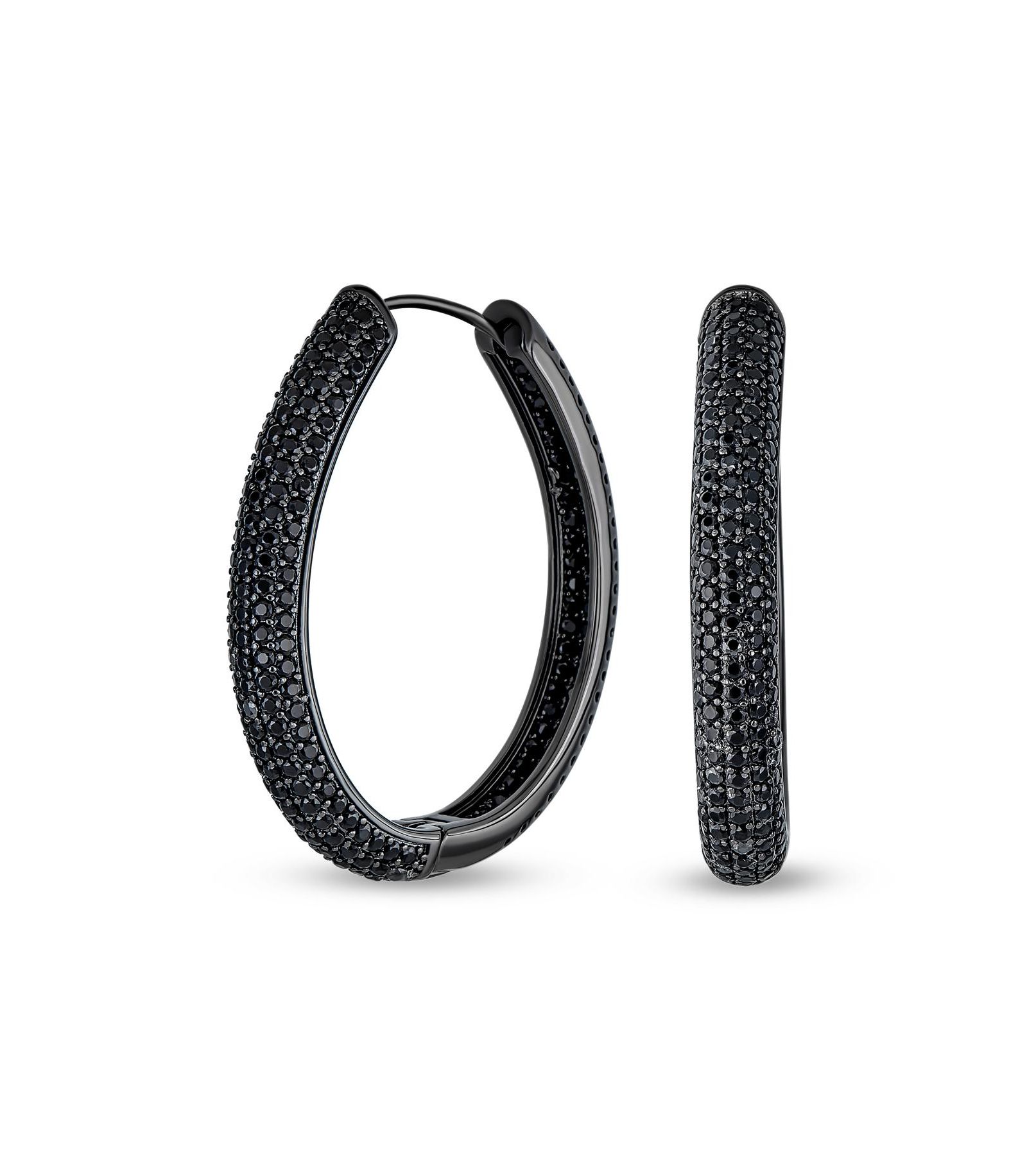 Серьги Bling Jewelry с крупным цирконием