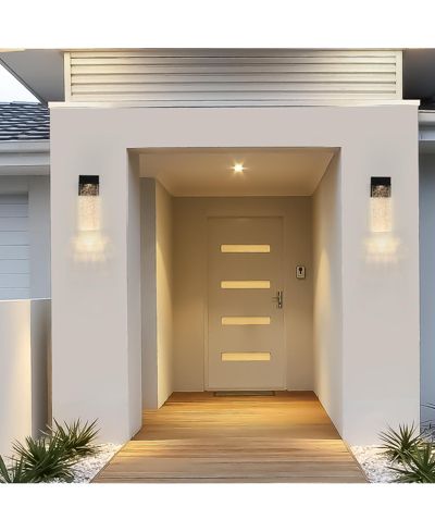 Flynama водонепроницаемая настенная LED лампа из хрусталя, 12W, набор из 2 шт