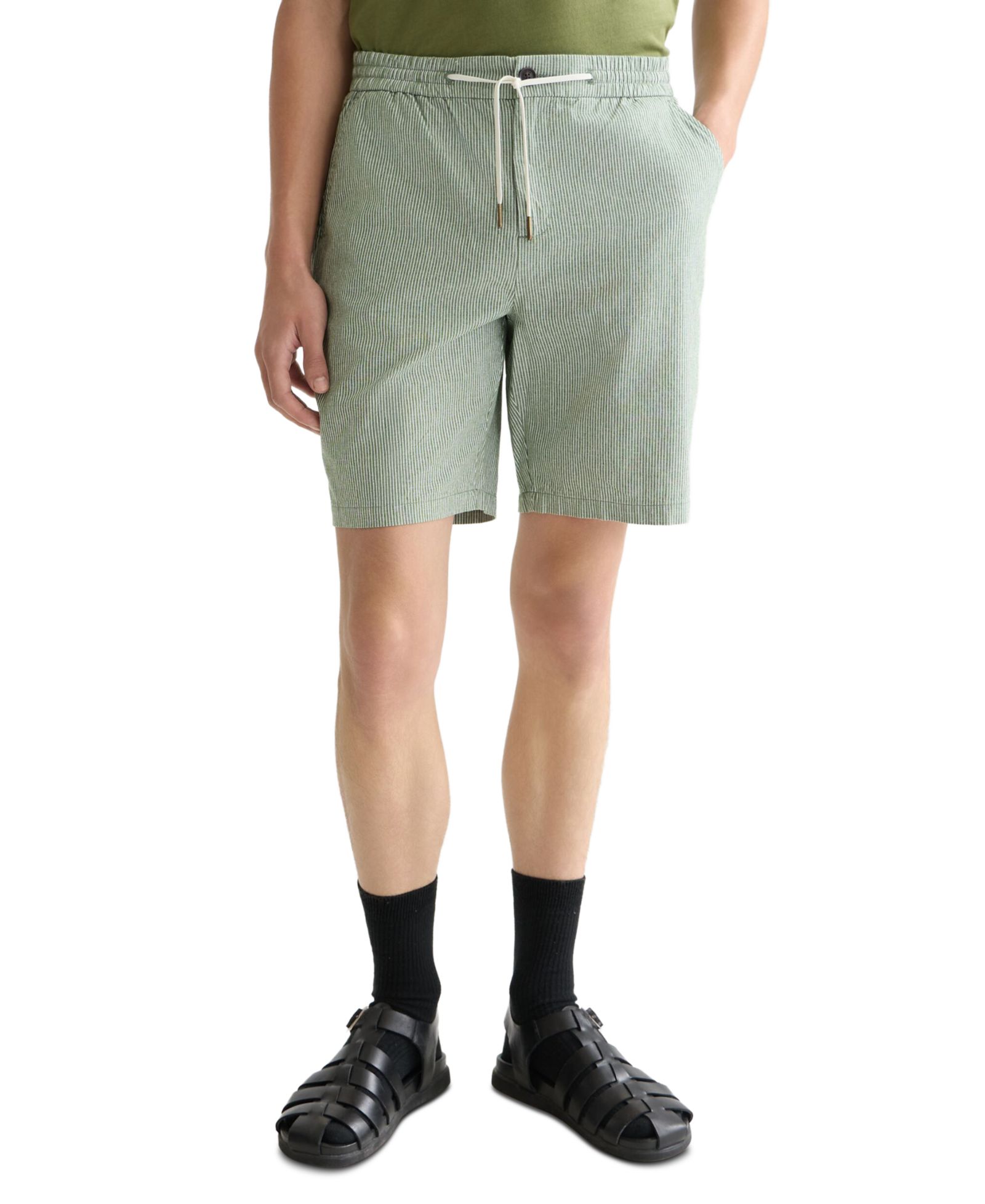 SCOTCH & SODA Men's Linen-Blend Bermuda Shorts