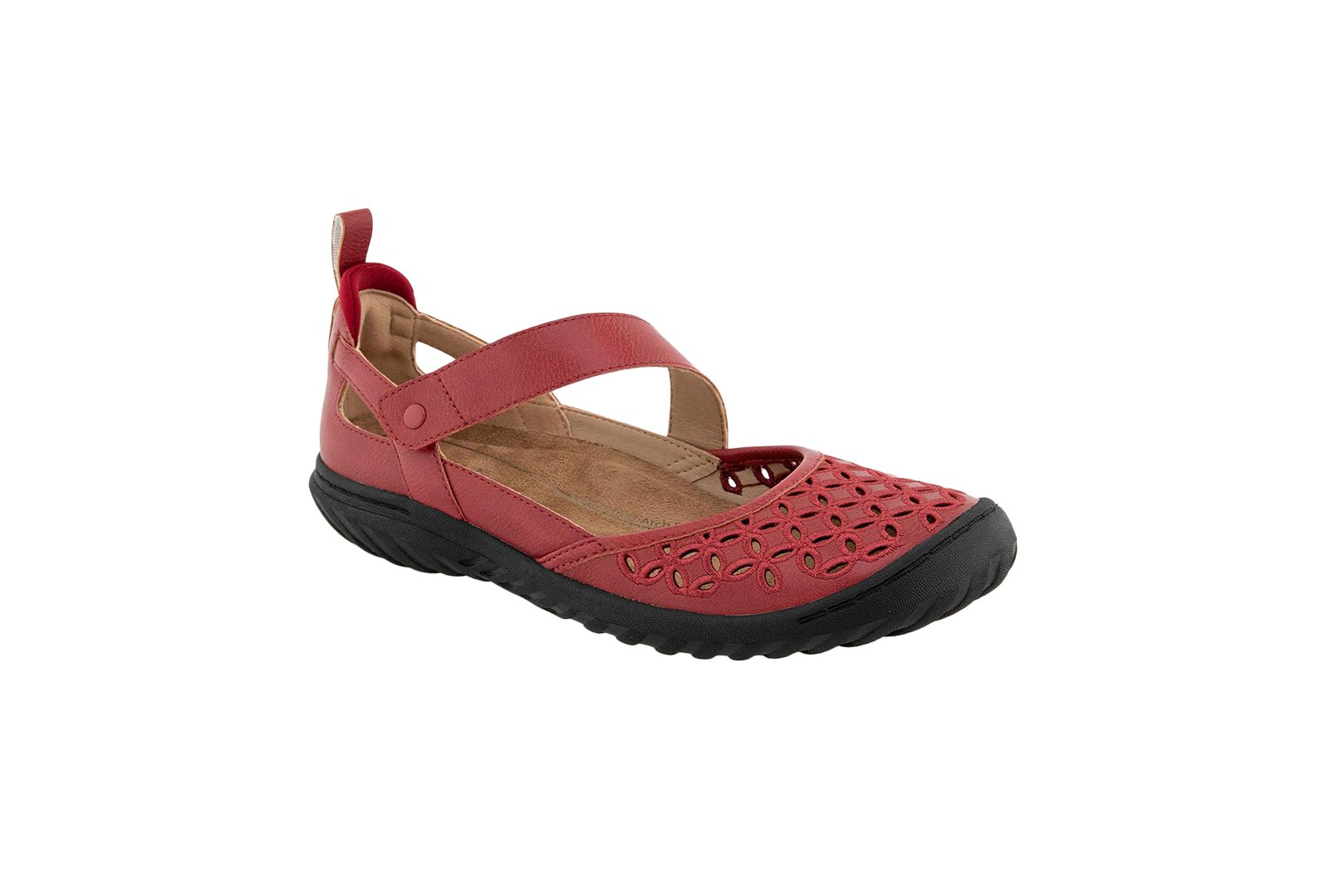 Женские мэри-джейн JBU Bianca Round Toe Flats