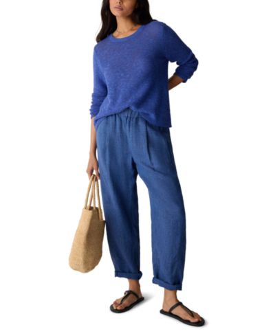 Eileen Fisher Женские брюки High-Waisted Pull-On Ankle, Plus Size