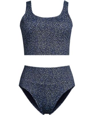 Navy/blue ditsy floral