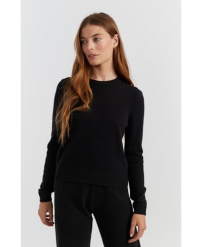 Chinti & Parker Women's Chinti and Parker Cloud Cashmere Cropped Pullover