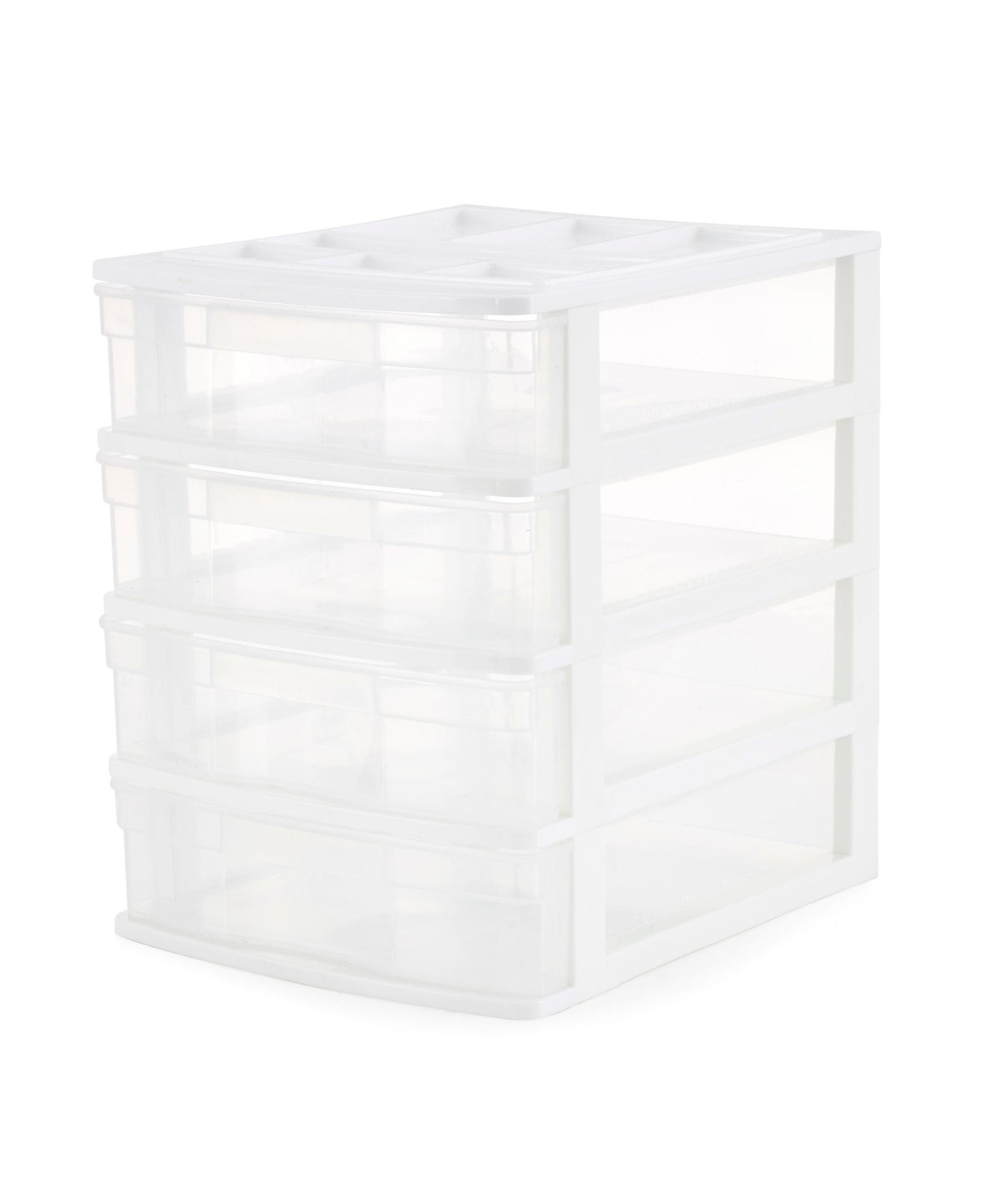 Настольный органайзер Gracious Living 4 Drawer, White