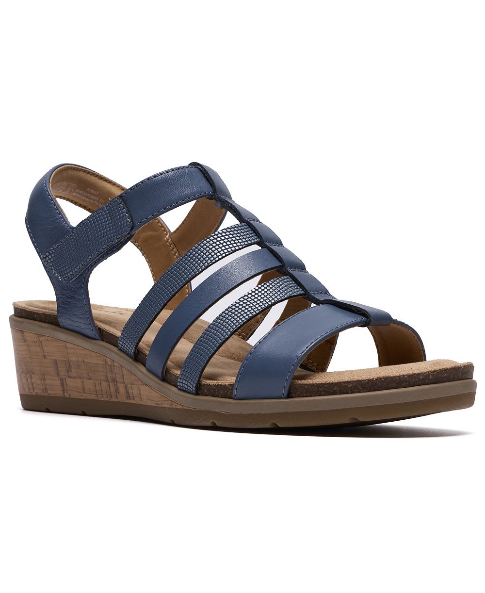 Clarks Женские босоножки Kacha Step Wedge