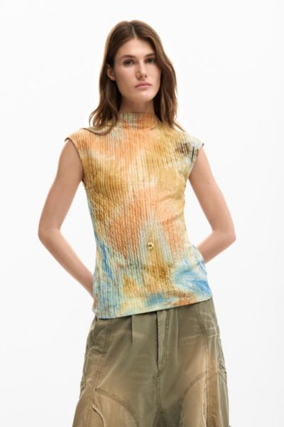 Женская текстурная футболка Desigual