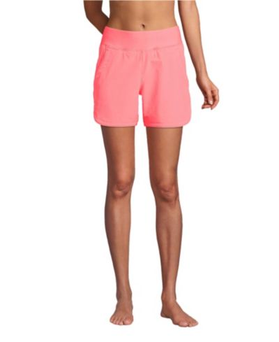 Lands' End Women's SunShade UPF 50 5" Board Shorts with Panty
