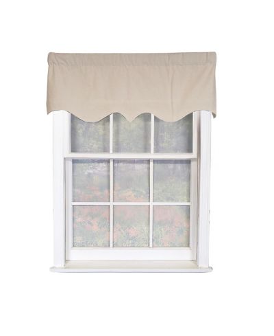 RLF Home мягкая оконная занавеска Regal 100% хлопок, 50" x 17"