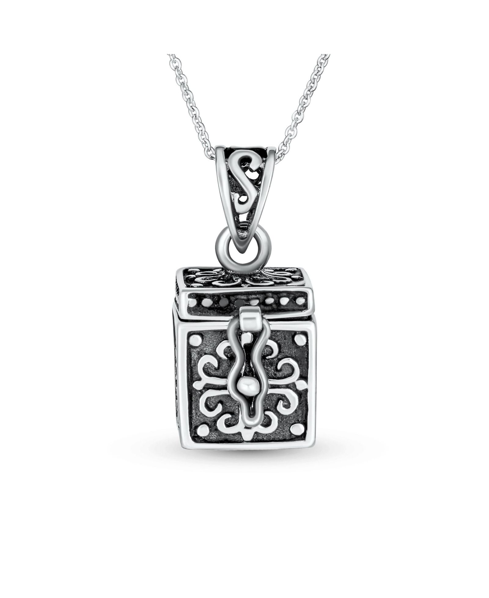 Bling Jewelry ожерелье-кулон Momenta из серебра.925