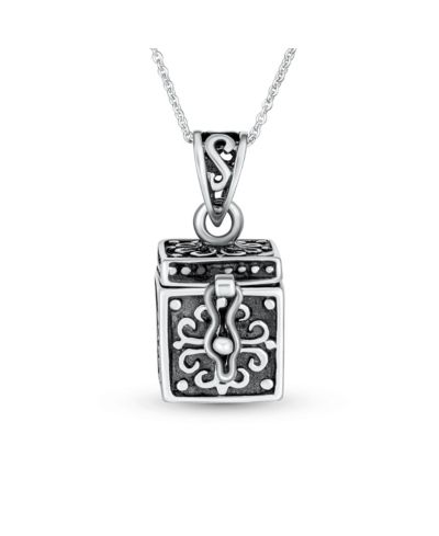 Bling Jewelry ожерелье-кулон Momenta из серебра.925
