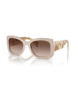 Prada Women's Oval Sunglasses, PR A08S