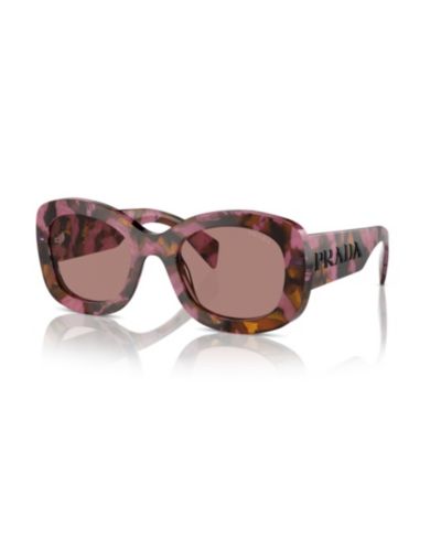 Prada Women's Oval Sunglasses, PR A13S