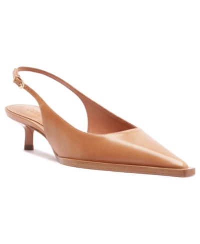 Schutz женские туфли-лодочки с открытым задом Daria Pointed Toe Slingback