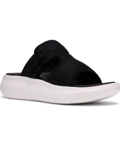 Clarks Женские сандалии-мюли Solevana Mist на танкетке