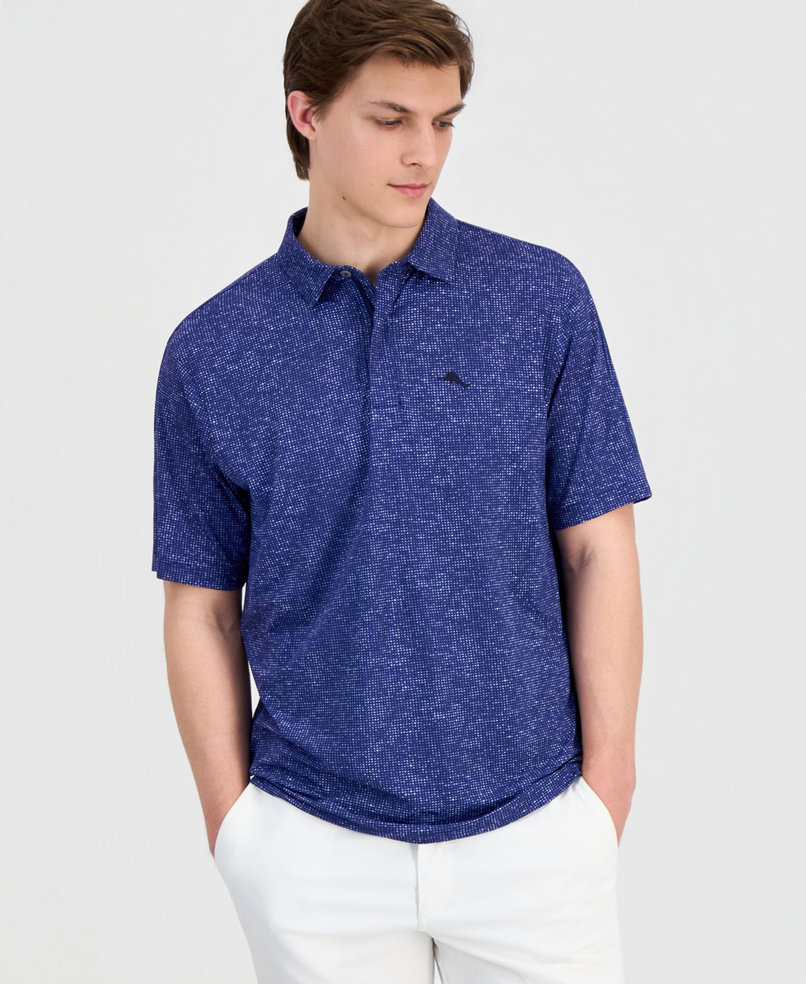 Мужская рубашка-поло Tommy Bahama Palm Dunes Short-Sleeve
