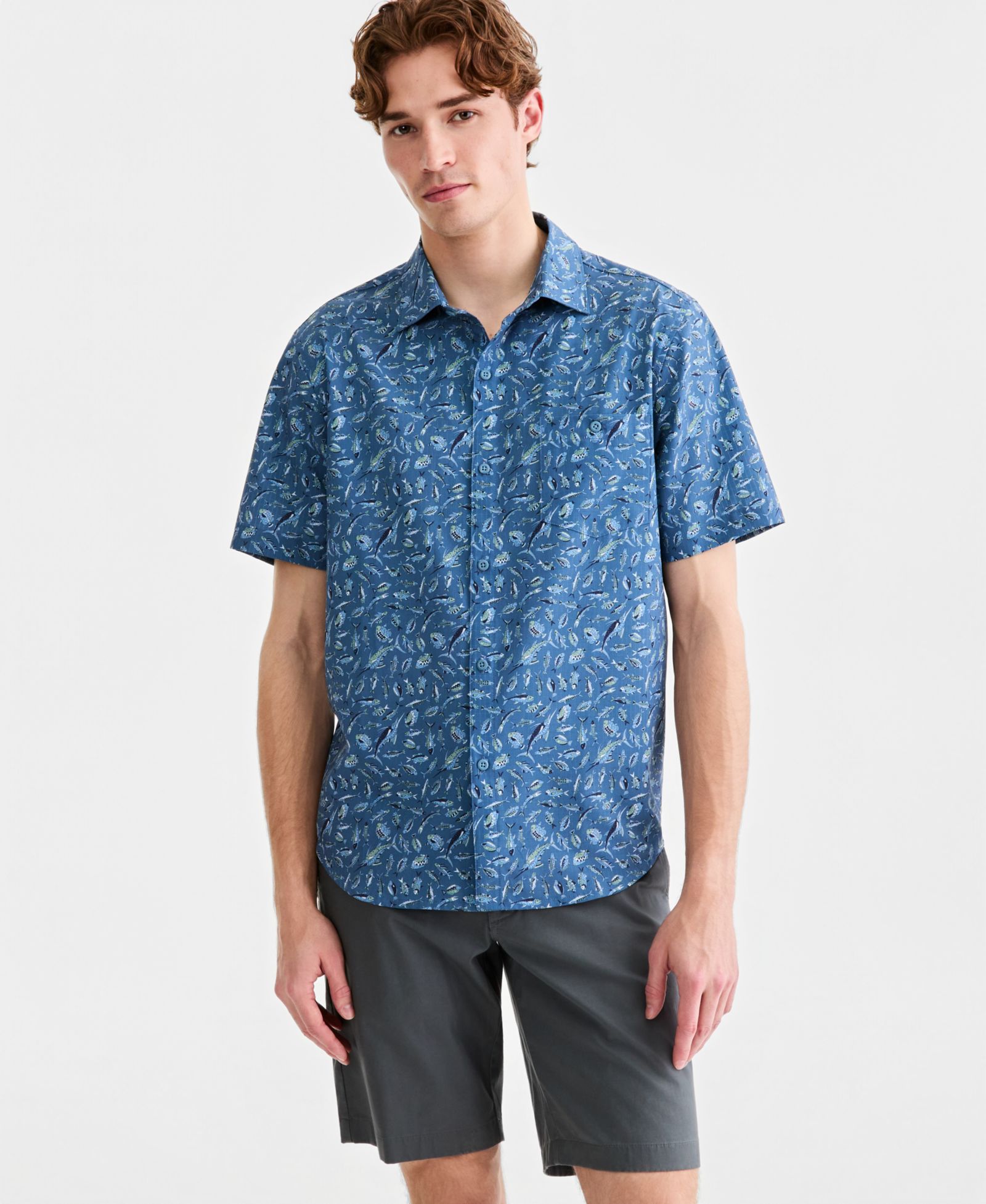 Мужская рубашка Tommy Bahama Bahama Coast Night School Shirt