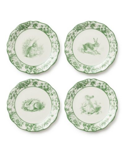 Certified International Le Jardin Salad Plates, Set of 4