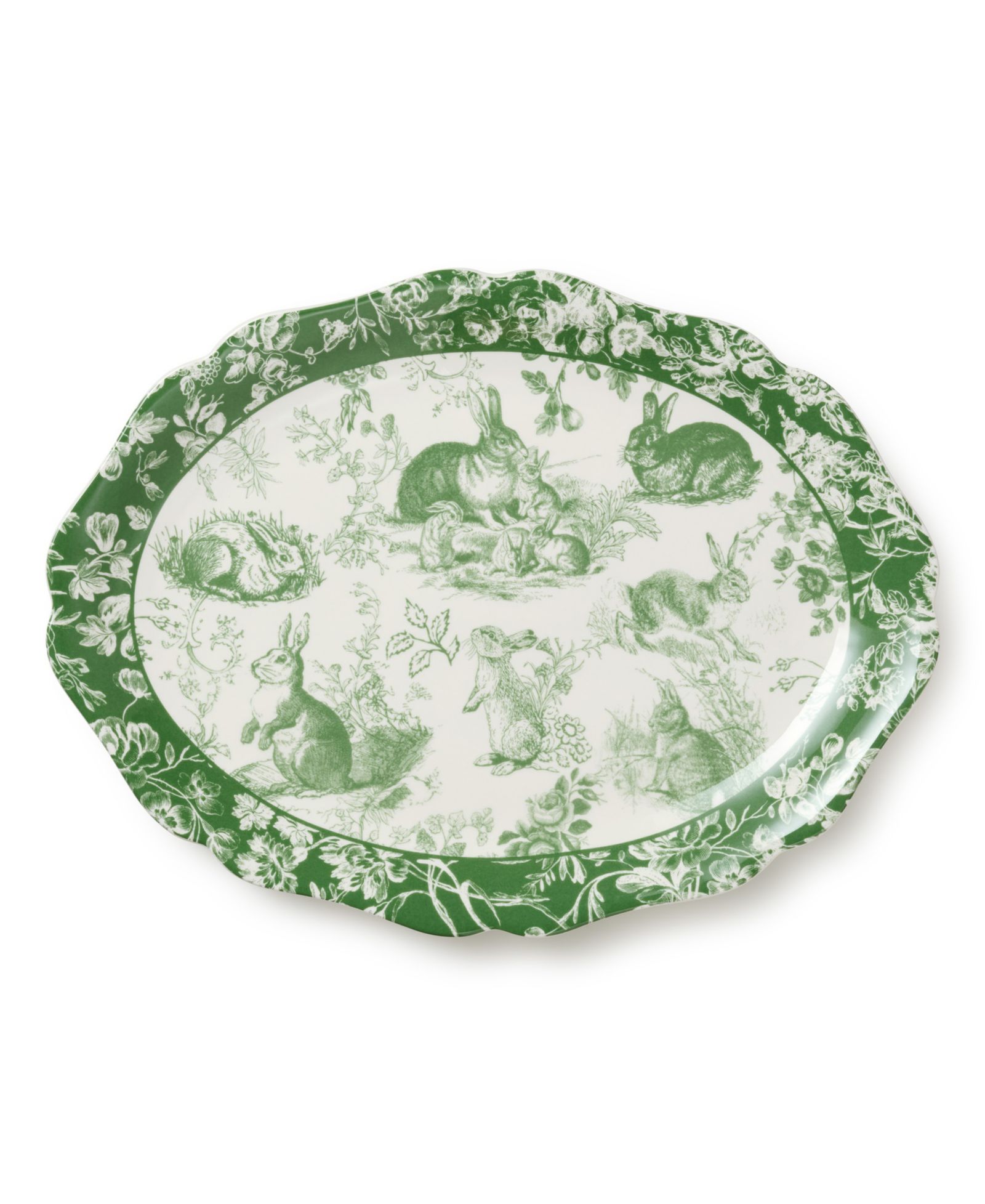 Certified International блюдо Oval Platter Le Jardin