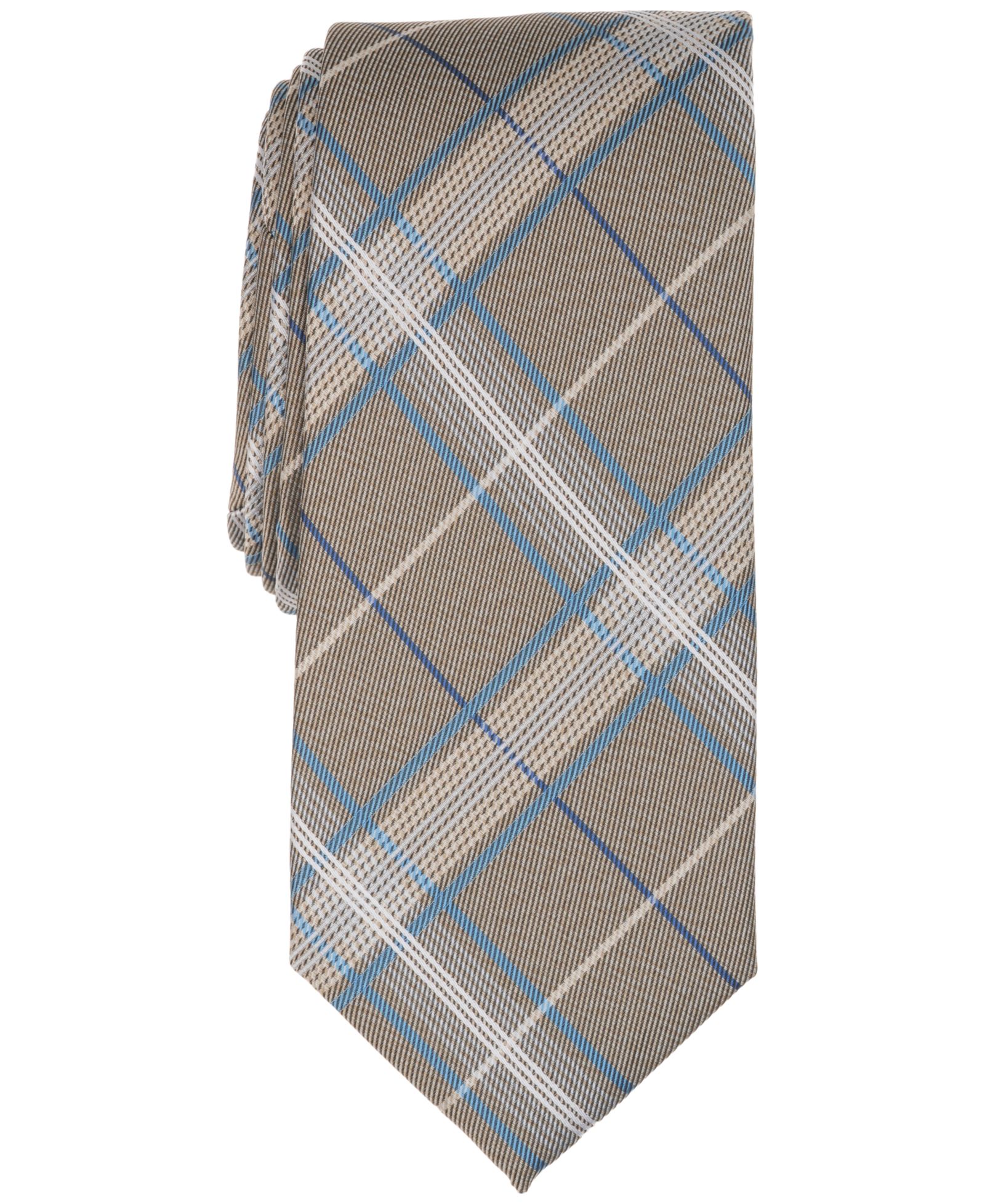 Perry Ellis Мужской галстук Legera Plaid