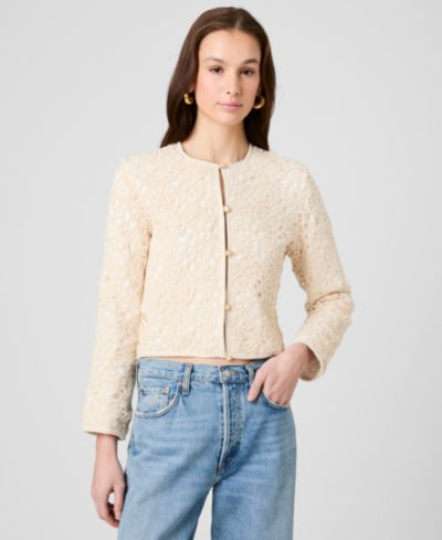 French Connection Женская куртка Slim Fit с текстурой