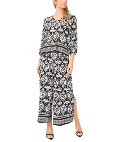 Sam & Jess Women's V-Neck Printed Top
