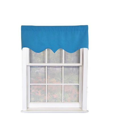 Подхват для окна RLF Home Primo Regal 100% Cotton, синий, 50" x 17"
