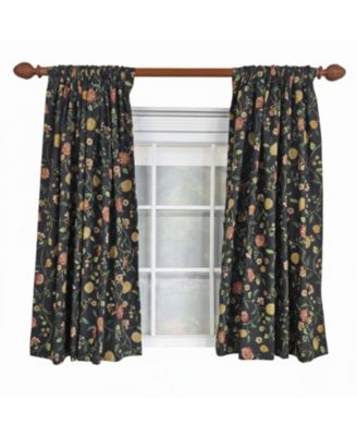 Комплект из 2 панелей штор RLF Home NightFall 100% хлопок с карманом для штанги