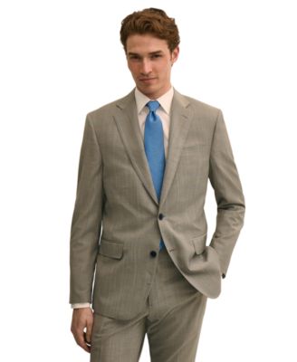 Brooks Brothers Men's Wool-Blend Stretch Classic-Fit Suit Jacket
