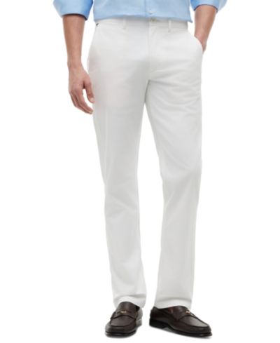 Tommy Hilfiger Men's Slim-Straight Fit Stretch Chino Pants
