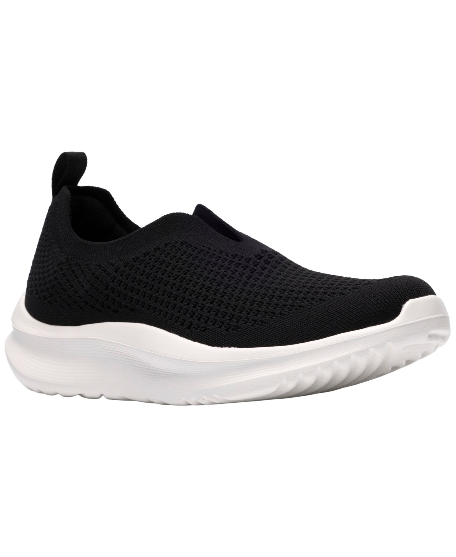 Clarks Women's Cloudsteppers Solevana Knit Round Toe Sneakers