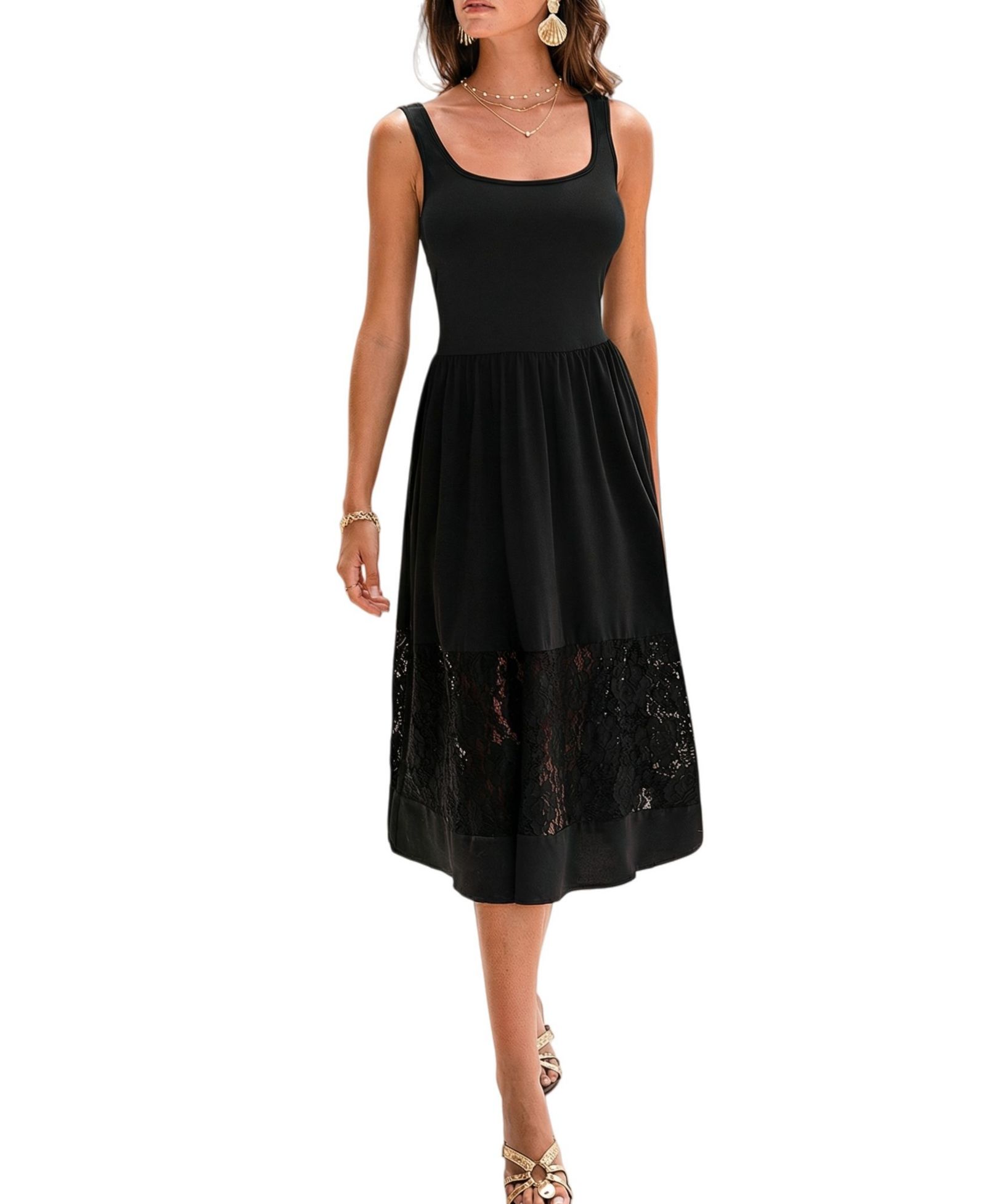 Cupshe Women's Pretty Big Deal Midi Beach Dress