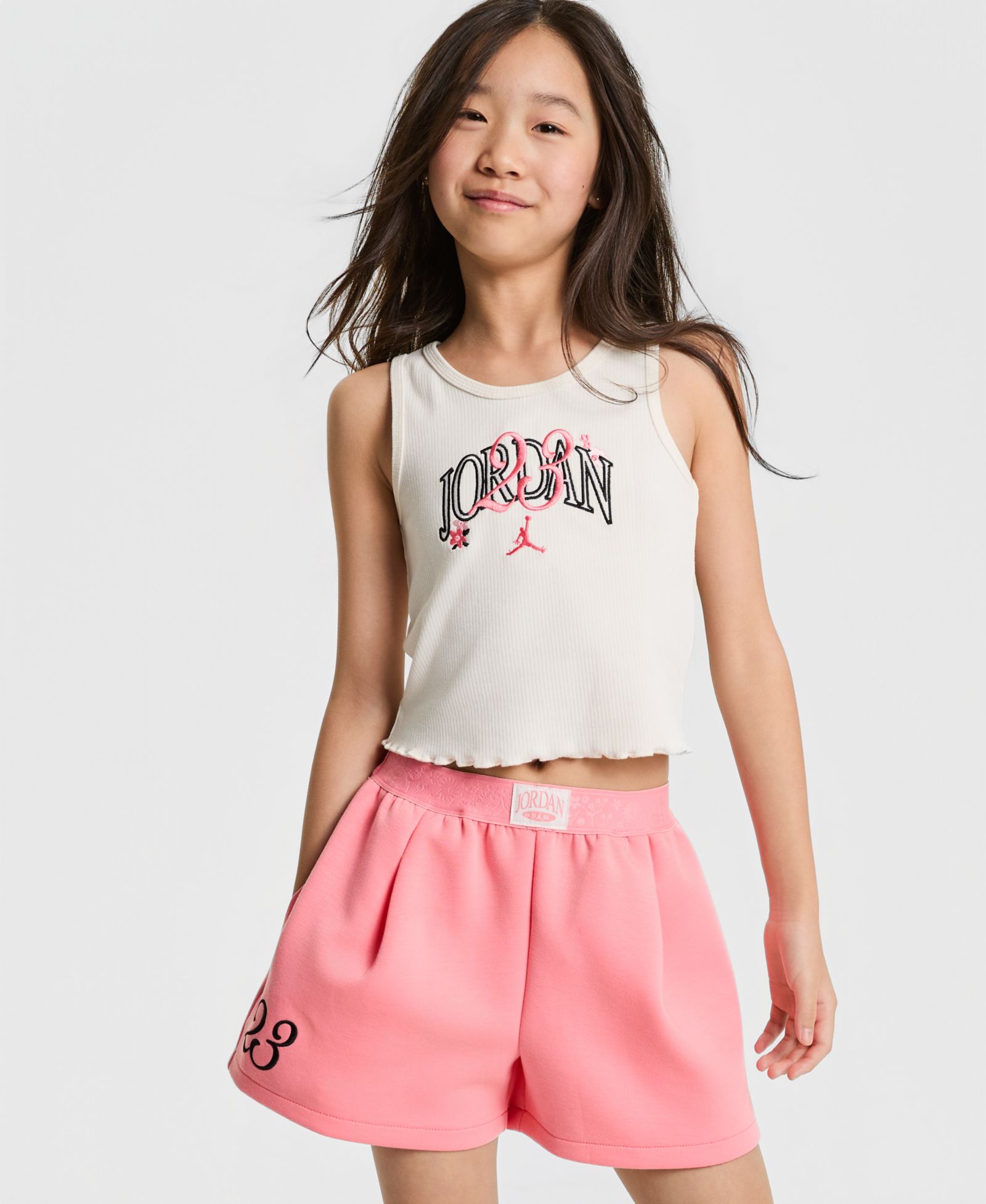 Детский топ-майка Jordan Girls' 7-16 Flower of Friendship Scoop Neck