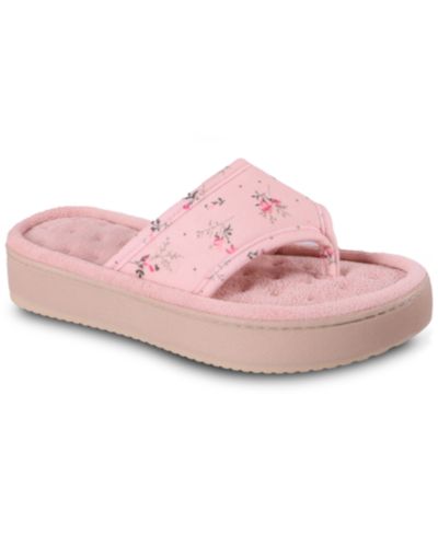 Женские платформы-шлепанцы Isotoner Signature Floral Flip Flop