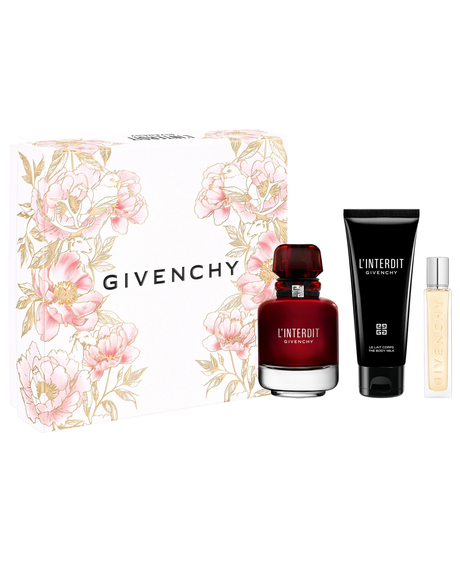 Givenchy набор L'Interdit Eau De Parfum Rouge 3-Pc.
