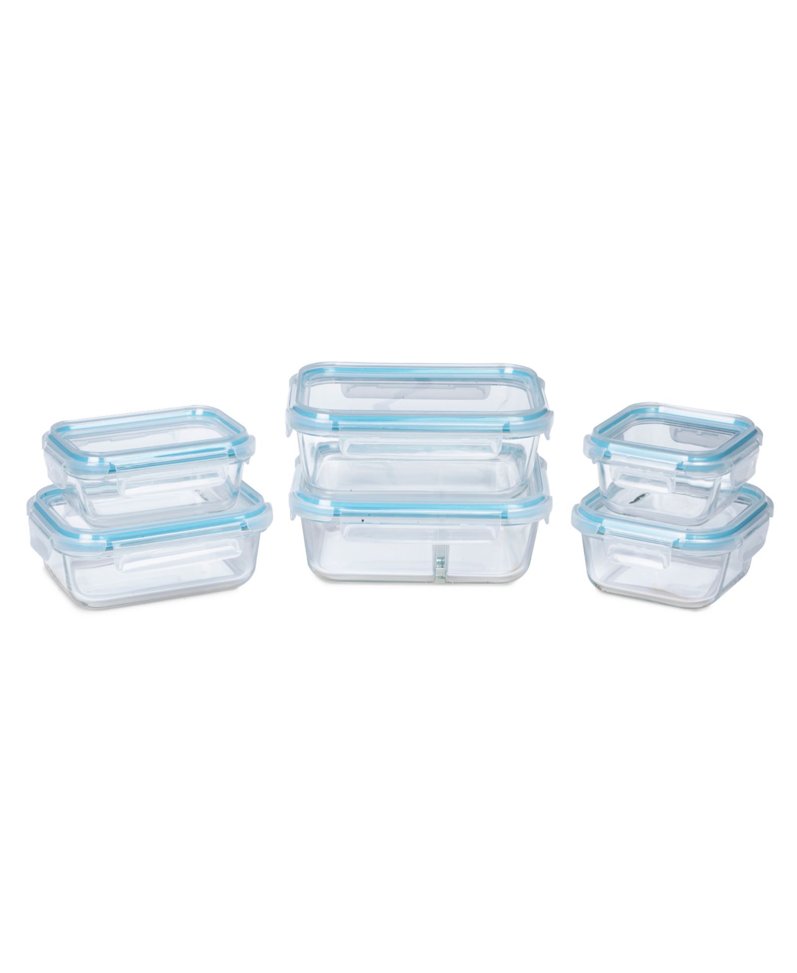 Sedona Kitchen 12-Pc. Glass Food Storage Set