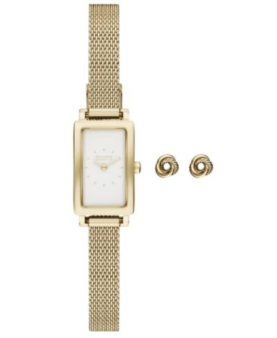 Skagen Женские часы Hagen Micro Quartz Gold Stainless Steel, 30mm