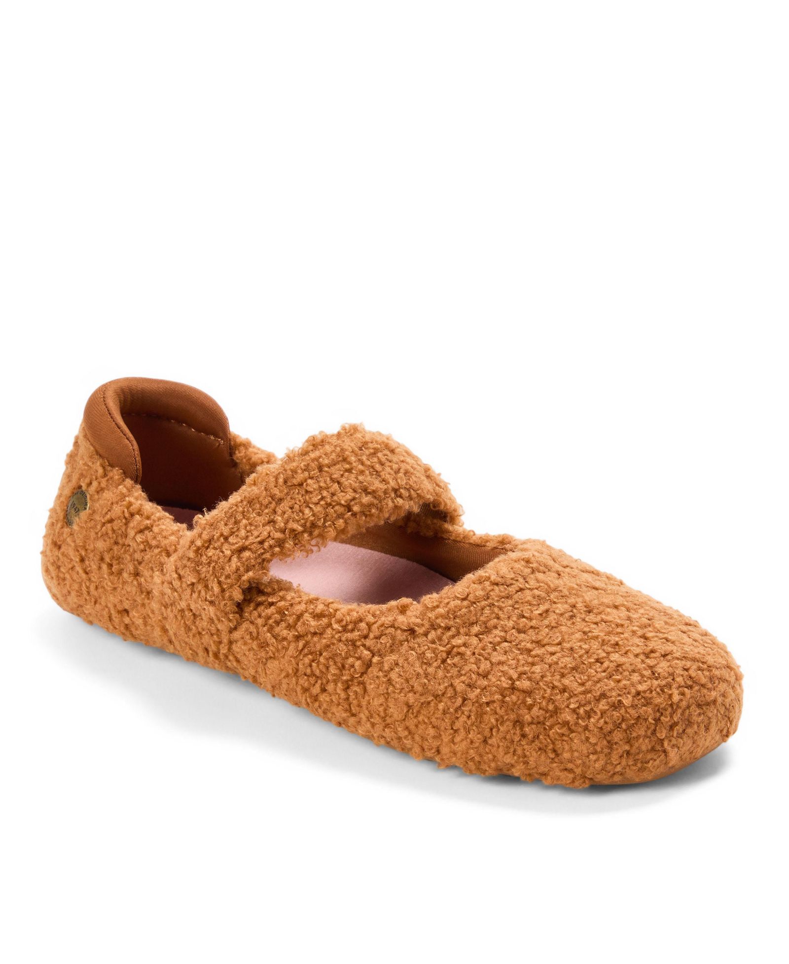 Женские тапочки Dearfoams Haddy Teddy Flat