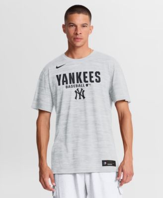 Nike Men's White New York Yankees Authentic Collection Velocity Dri-FIT T-Shirt