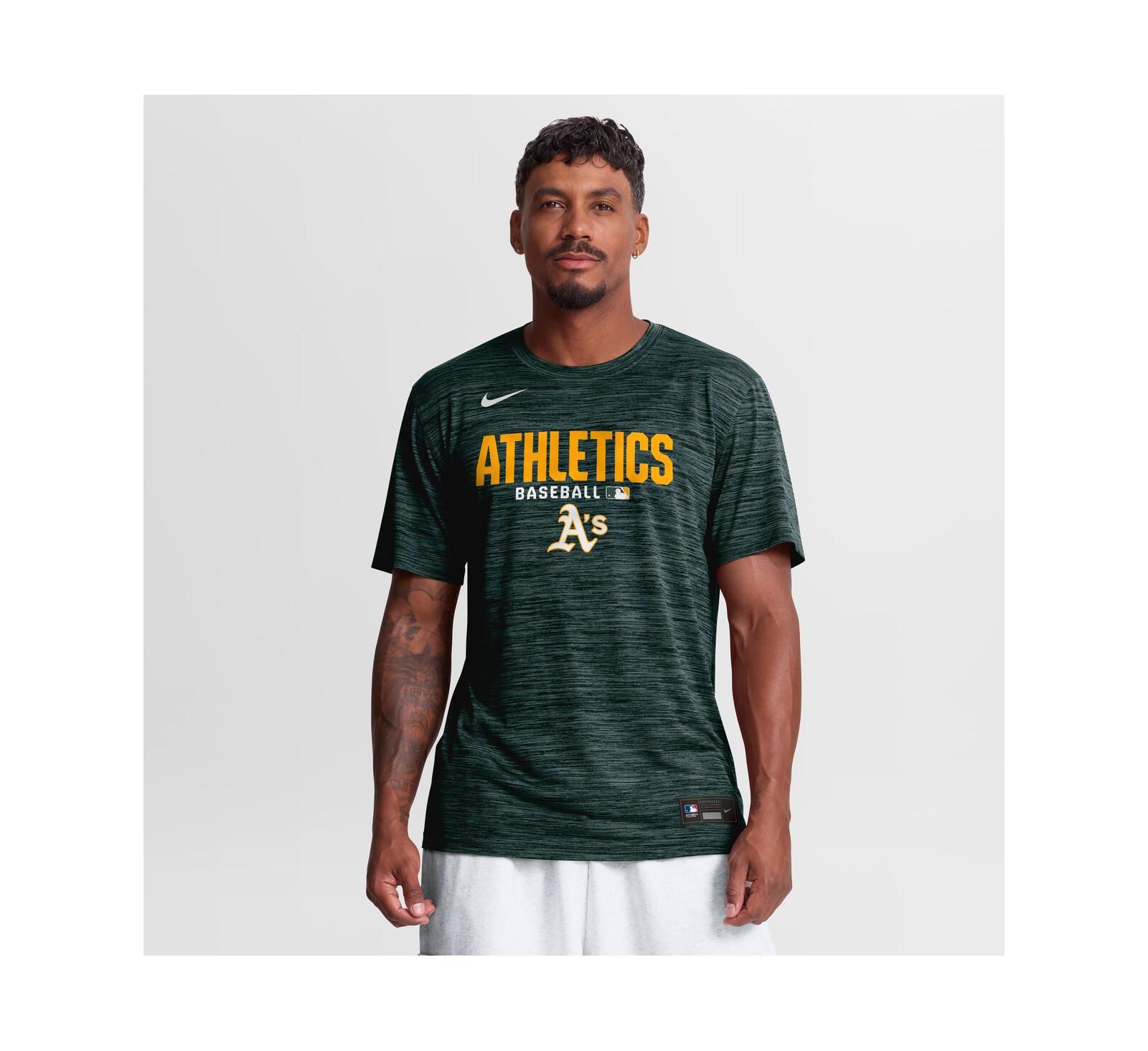 Nike Мужская футболка Nike Velocity Dri-FIT, зеленая
