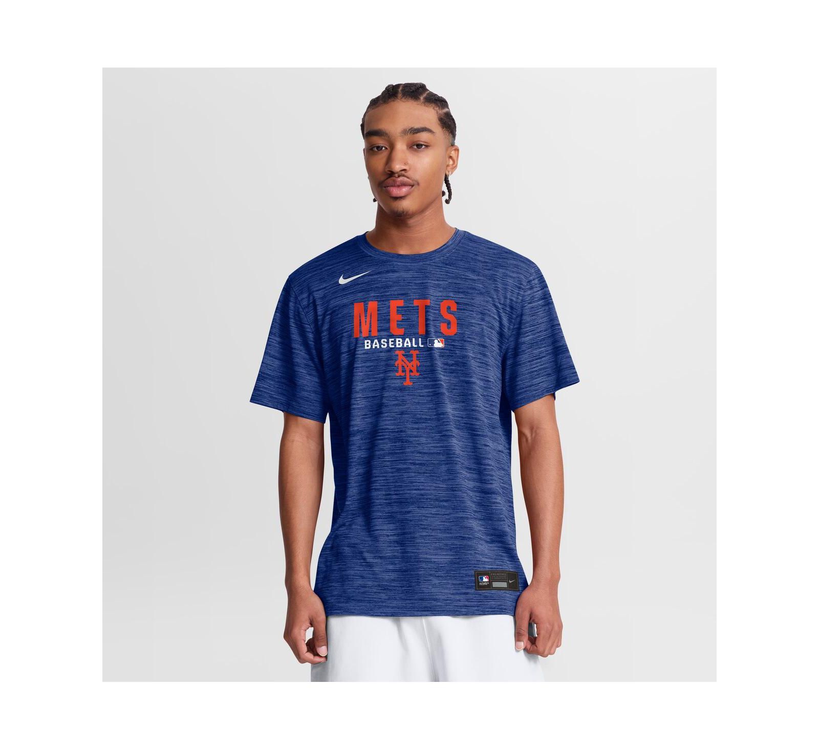 Nike Men's Royal New York Mets Authentic Collection Velocity Dri-FIT T-Shirt