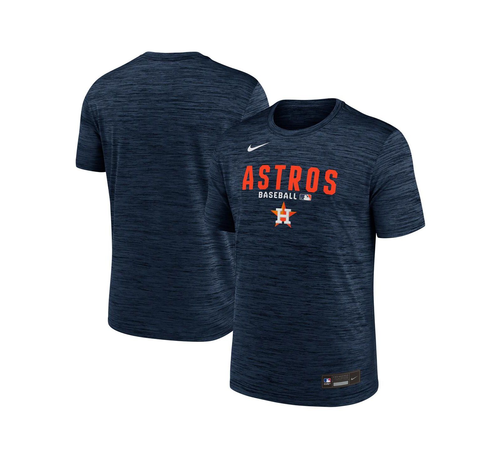 Nike Men's Navy Houston Astros Authentic Collection Velocity Dri-FIT T-Shirt