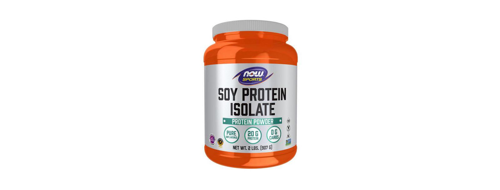 NOW Foods Soy Protein Isolate, Unflavored, 2 lbs