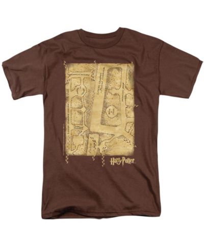 Harry Potter Big & Tall Marauders Map Interior T-Shirt