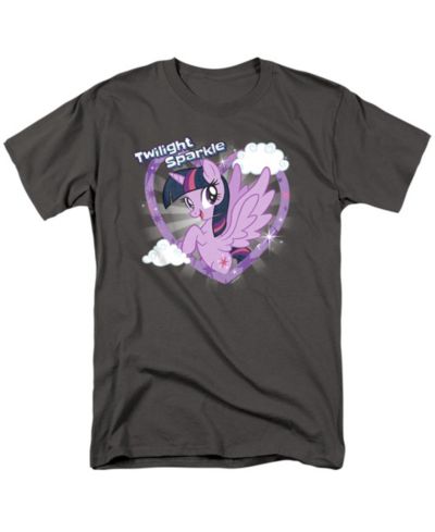 Hasbro+ Men's + My Little Pony TV Twilight Sparkle T Shirt