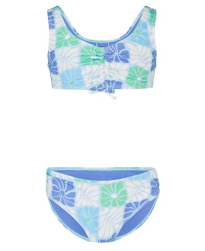 Билингва Roxy Girls' Floral V-Neck Top & Bottoms Bikini, 2-Piece Set