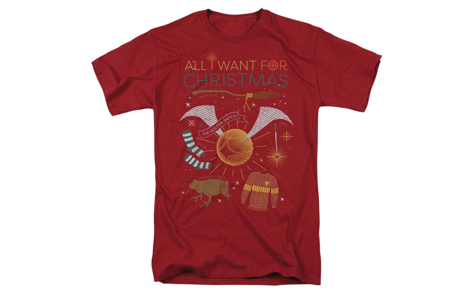 Harry Potter Men's All I Want For Christmas! T Shirt