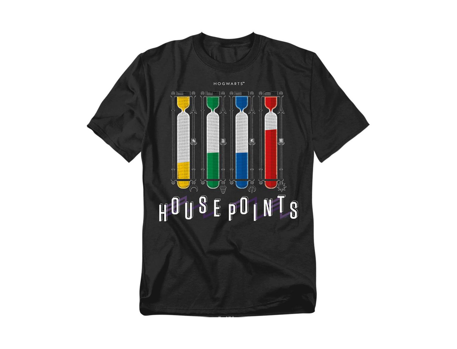 Harry Potter Men's Hogwarts House Points in Vials T Shirt