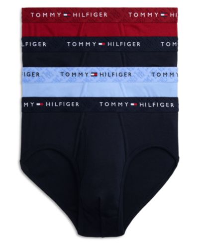 Tommy Hilfiger Men's Cotton Classics Briefs Underwear, 4-Pack