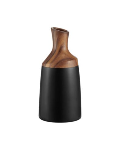 Danya B Milo Kande Carafe Modern Two Tone Tabletop Vase