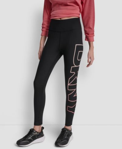 DKNY Sport Women’s Ombre Logo High-Waist Tights